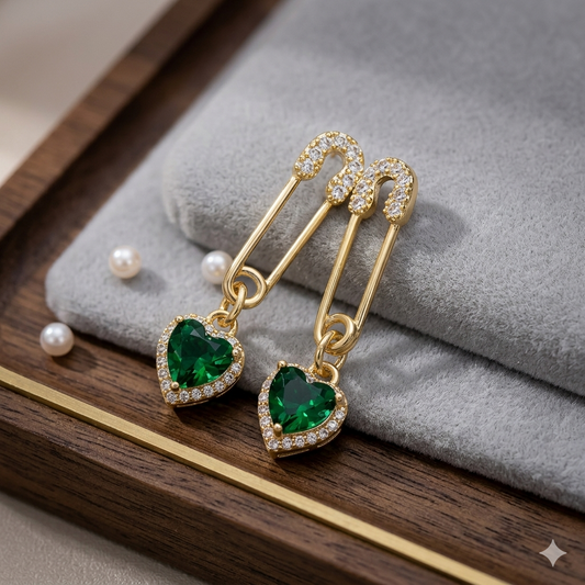 Korean earrings pin edition