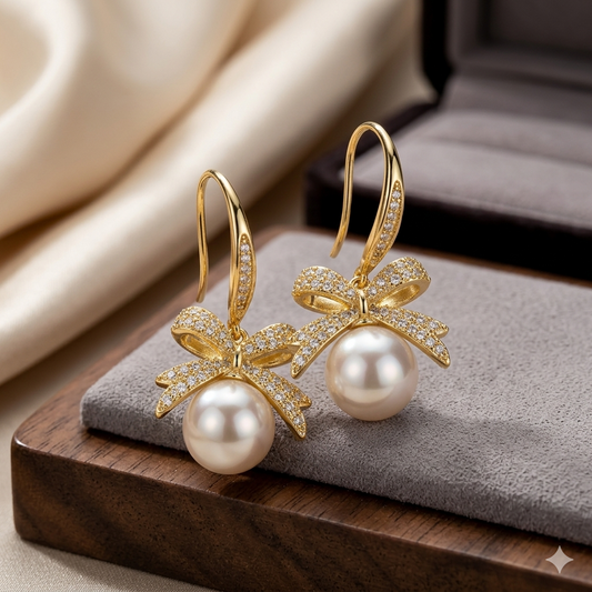 Ribbon earring